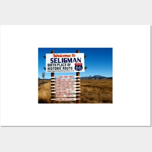 welcome to seligman Posters and Art